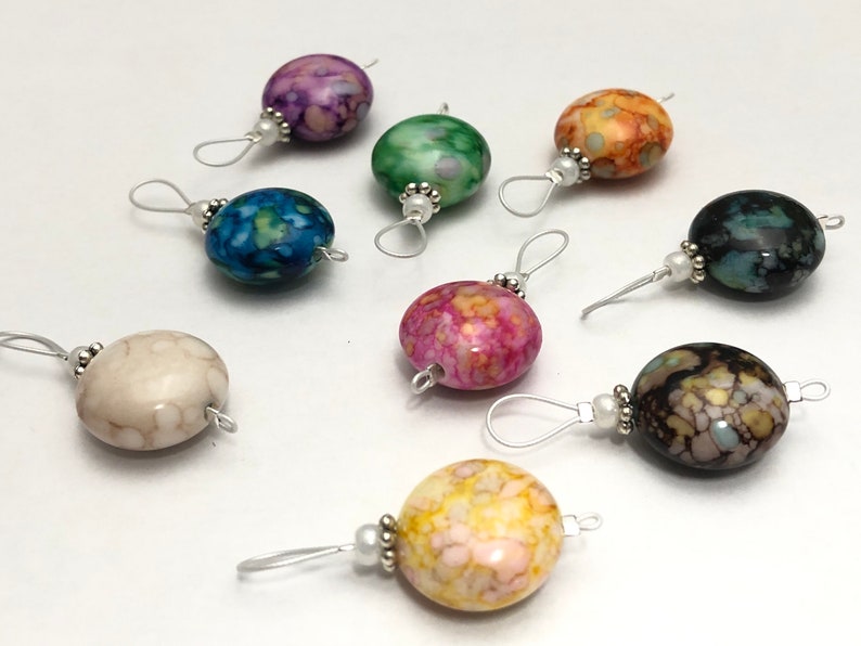 Wire Loop Stitch Marker Set for Knitting Gift for Knitters Snag Free