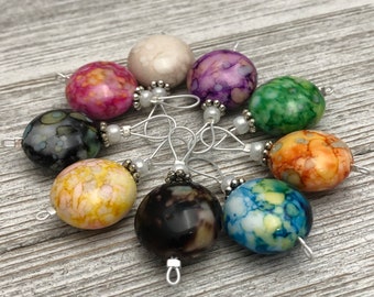 Wire Loop Stitch Marker Set for Knitting | Gift for Knitters | Snag Free, Mother's Day Gift for Knitter