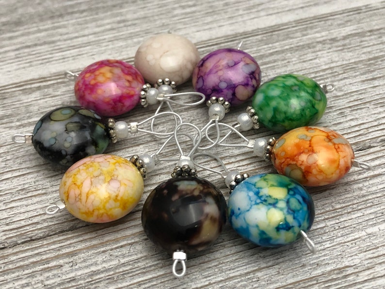 Wire Loop Stitch Marker Set for Knitting Gift for Knitters Snag Free
