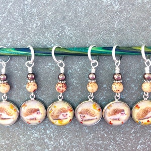 Hedgehog Stitch Markers: Snag Free Knitting/Crochet Charms