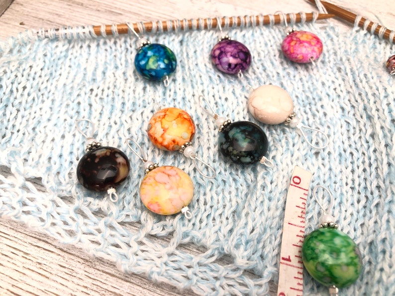 Wire Loop Stitch Marker Set for Knitting Gift for Knitters Snag Free