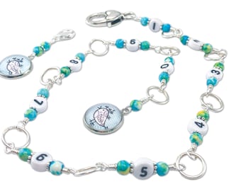 Bird Chain Knitting Row Counter: Progress Keeper, Counts to 109