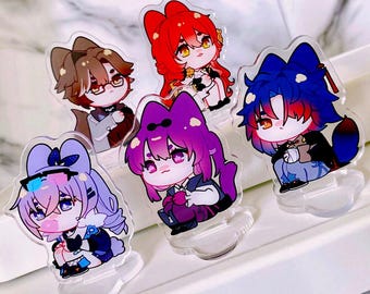 Soportes acrílicos Honkai Star Rail: Belobog Desk Pals
