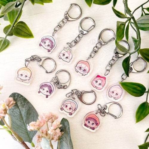 Twice Kpop 1 Acrylic Charms Snow White And The Seven Etsy