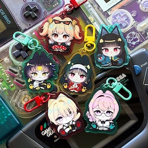 Zenless Zone Zero Keychain - Astra Yao, Evelyn, Hoshimi Miyabi, Burnice, Harumasa, Yanagi charms