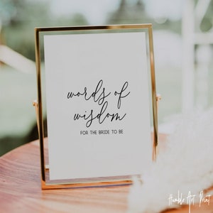 Palabras de sabiduría para que la novia sea signo, tarjetas de consejos, consejos de boda, signo de palabras de sabiduría, signo de buenos deseos, consejos y deseos