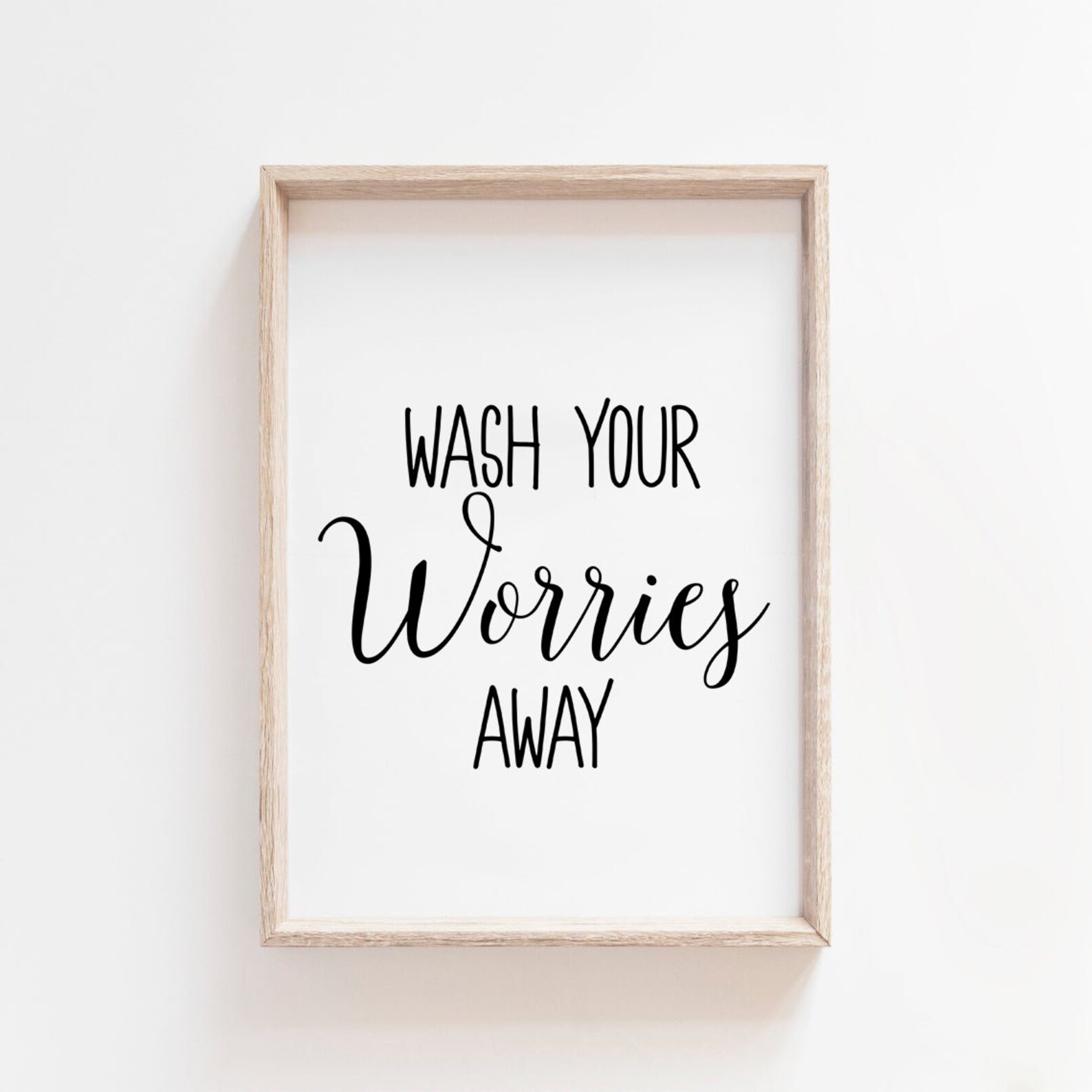 Set of 4 Bathroom SignFunny Bathroom Signs Toilet Prints art Etsy