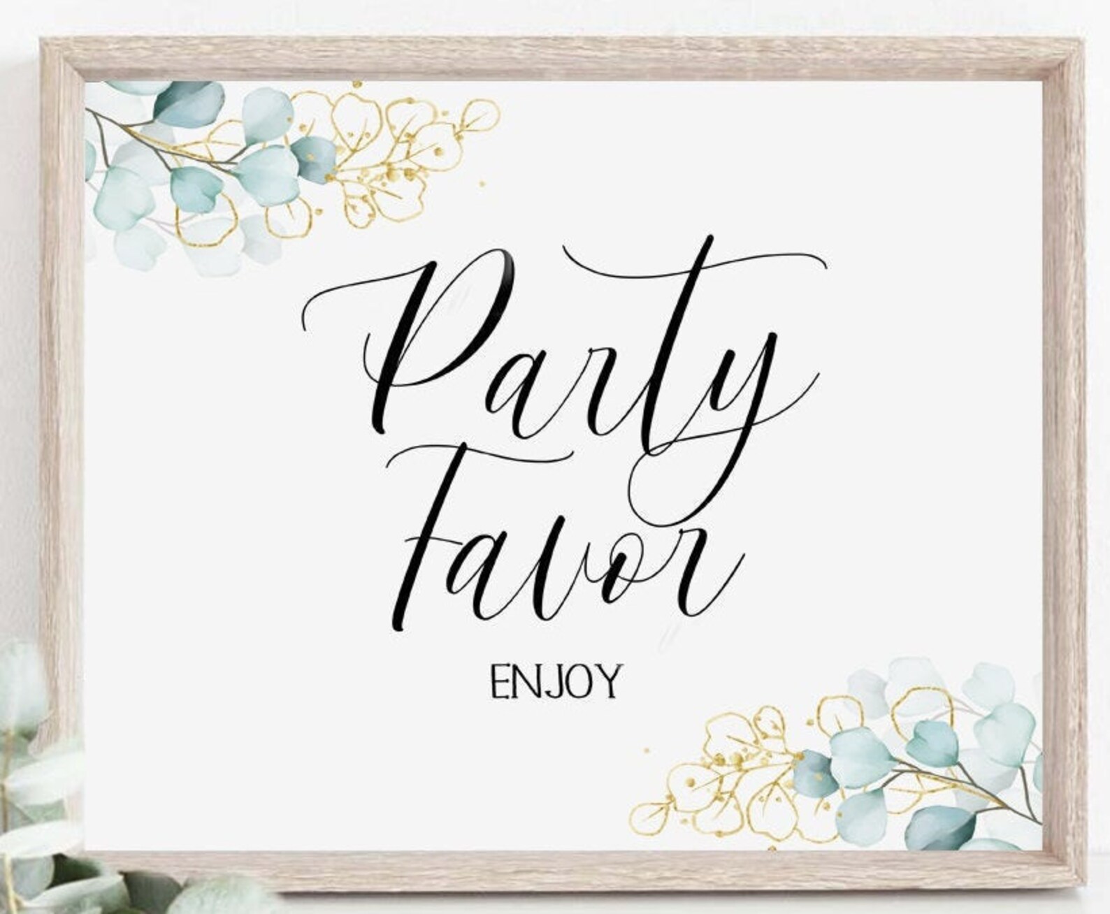 Party Favors Sign Favors Sign Printable Wedding Sign Etsy UK