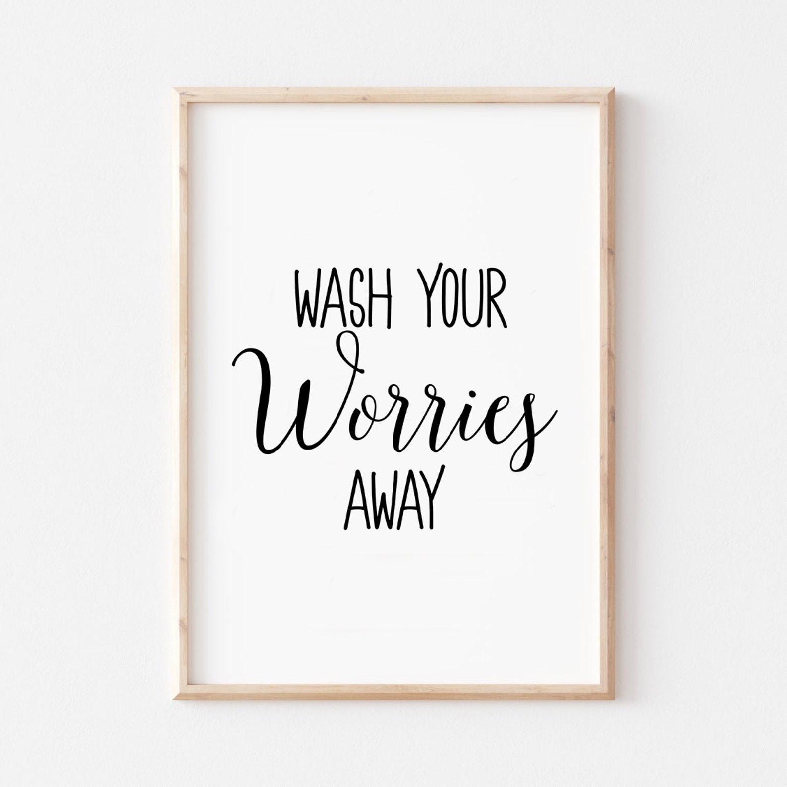 Humorous Bathroom Wall Decor Print Bathroom Wall Art Funny Etsy UK