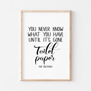 Set of 4 Bathroom Sign, Funny Bathroom Signs,funny Bathroom Prints ...