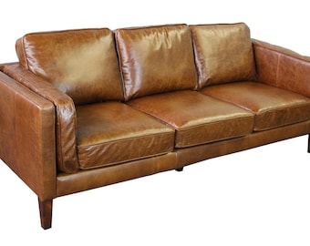 vintage leather couch modern industrial leather mid century top grain vintage leather three sitter sofa light brown sofa etsy vintage leather couch modern industrial leather mid century top grain vintage leather three sitter sofa light brown sofa etsy