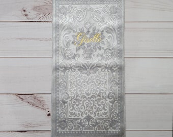 Child Size - Grey Shimmer prayer mat