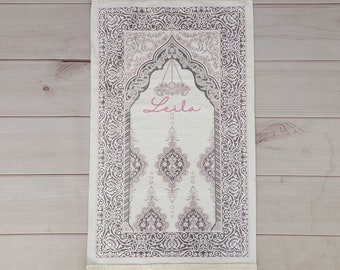 Child Size - Pink mandala prayer mat