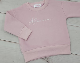 Personalised Pink Jumper