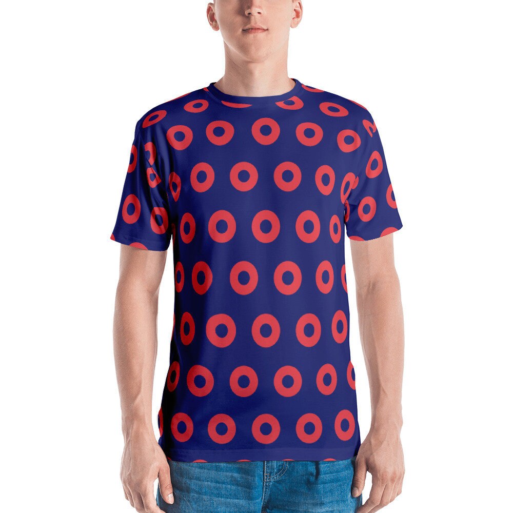 Premium Fishman Donut Pattern Tshirt Phish Donut Shirt Etsy