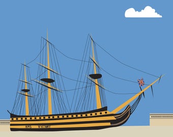 A4 HMS Victory – Portsmouth