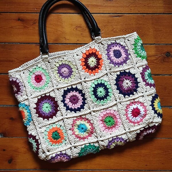 Sac Granny Multicolore