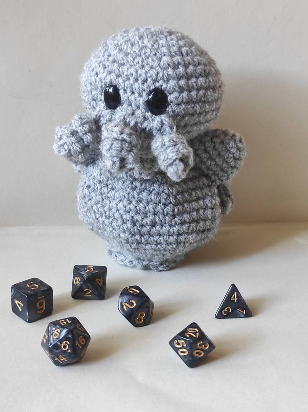 Crochet Cthulhu Dice Bag Colors of Your Choice Etsy