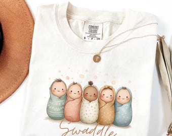 Swaddle-Spezialist-T-Shirt für NICU-Krankenschwestern, Mutter-Baby-Krankenschwester-Geschenk