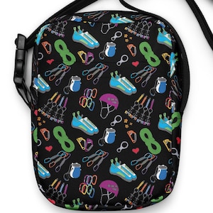 Sac à bandoulière pour matériel d'ESCALADE| Escalade| Alpiniste| Bloc| Sports pour filles| Petit sac de voyage| Unisexe