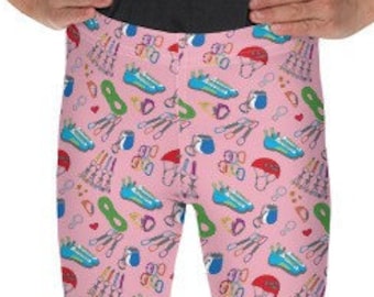 Climbing Little Kids Leggings| Rock climbing| Mountaineer| Bouldering| Girls Sports| size 2T 3T 4T 5T 6 6X 7