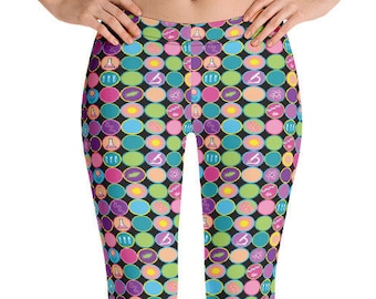 SCIENCE Women's Leggings| Colorful| STEM| Scientist| Biology| Chemistry| Biotech| Biotechnology| Pharma| Doctor| Physician