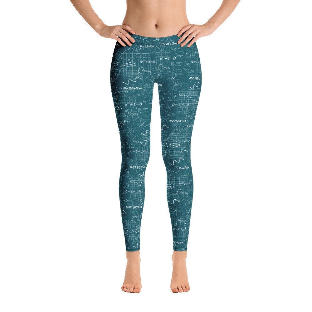 MATH EQUATIONS Women's Leggings| Calculus Leggings| Mathematician| Scientist| Steminist| STEM| Engineering| Geometry