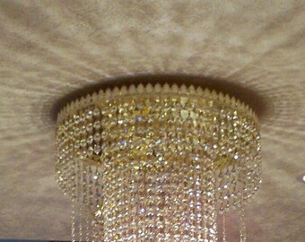 Swarovski Crystal Chandelier ~Unique~ (8ft. in length)