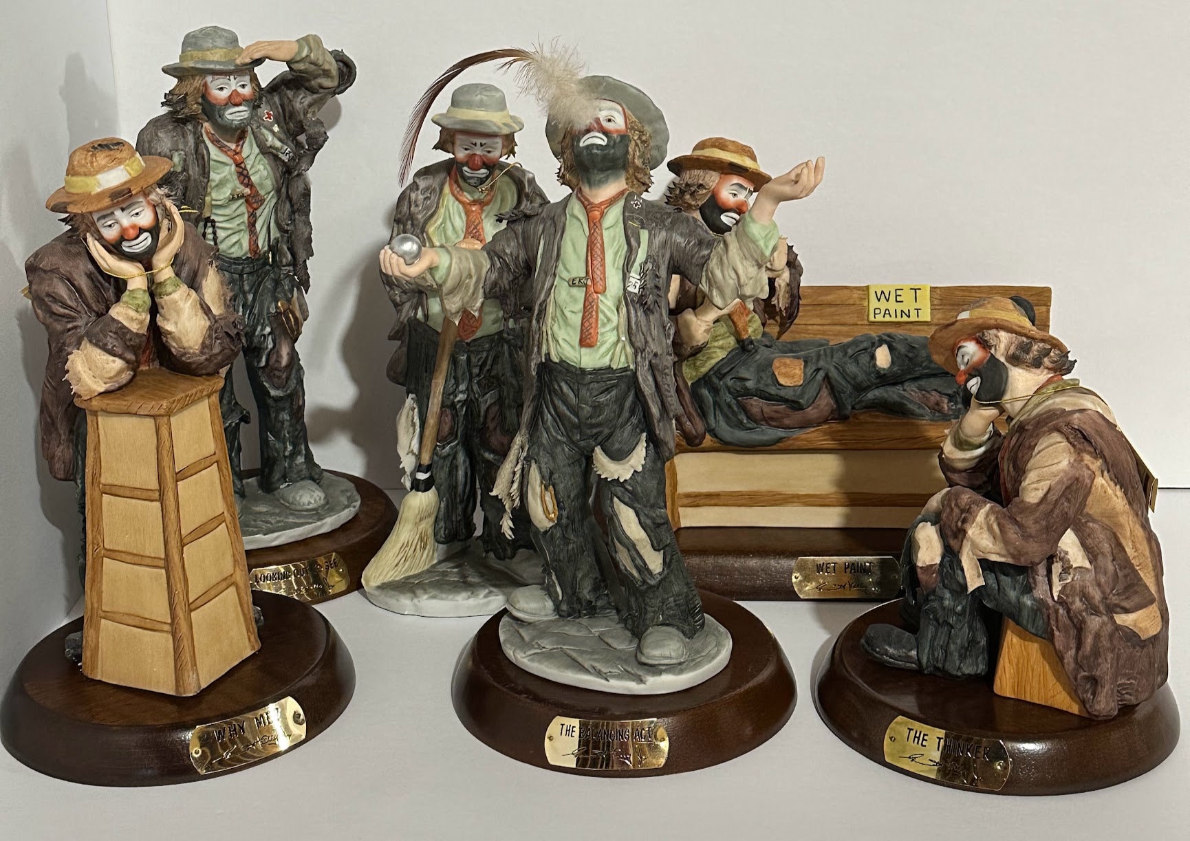 EMMETT KELLY JR.　エメット ケリー JR.　道化師人形 EMMETT KELLY JR. エメット ケリー JR. 道化師人形 Emmett Kelly