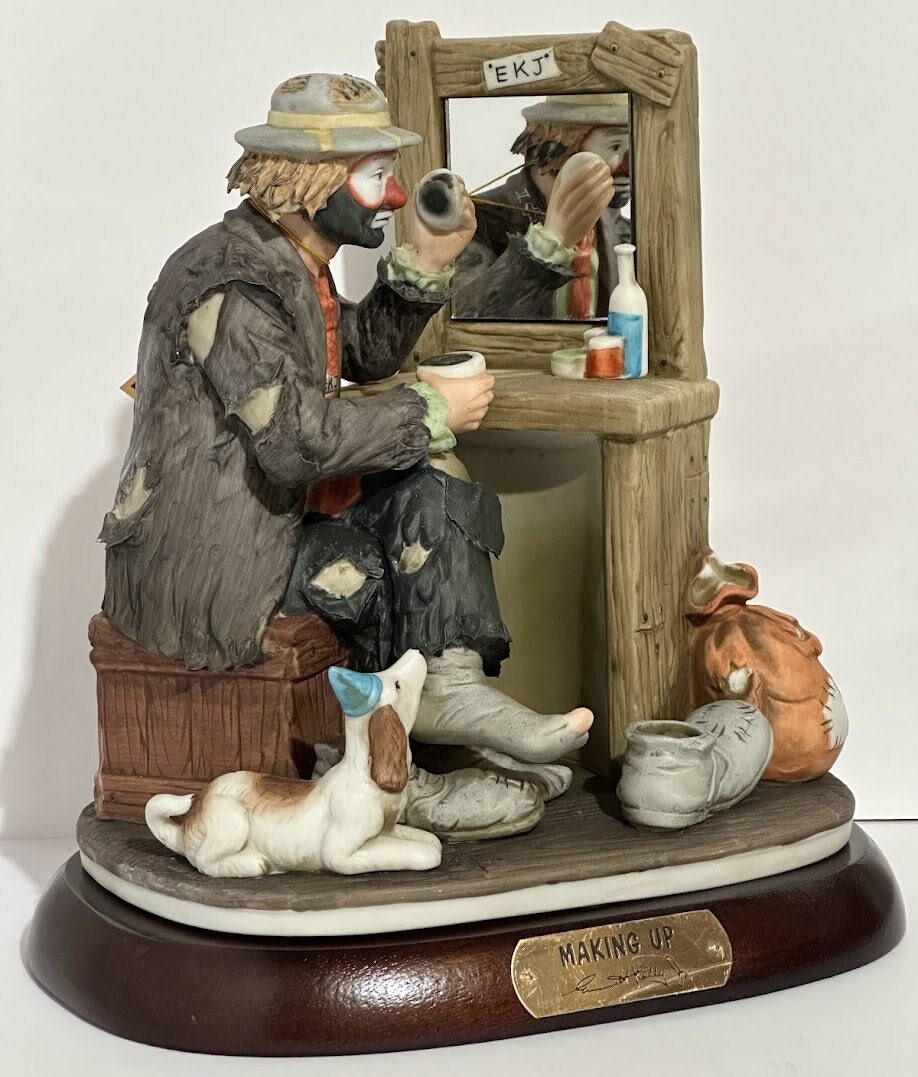 EMMETT KELLY Jr.~ Clown Figurine Collection ~ Flambro - Etsy