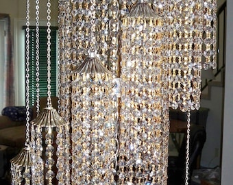 Swarovski Crystal Chandelier ~Unique~ (8ft. in length)