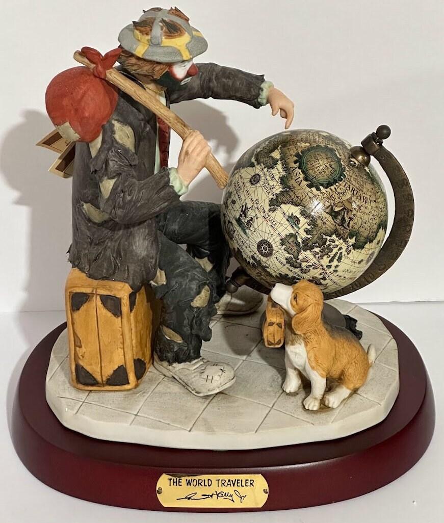 EMMETT KELLY Jr.~ Clown Figurine Collection ~ Flambro - Etsy