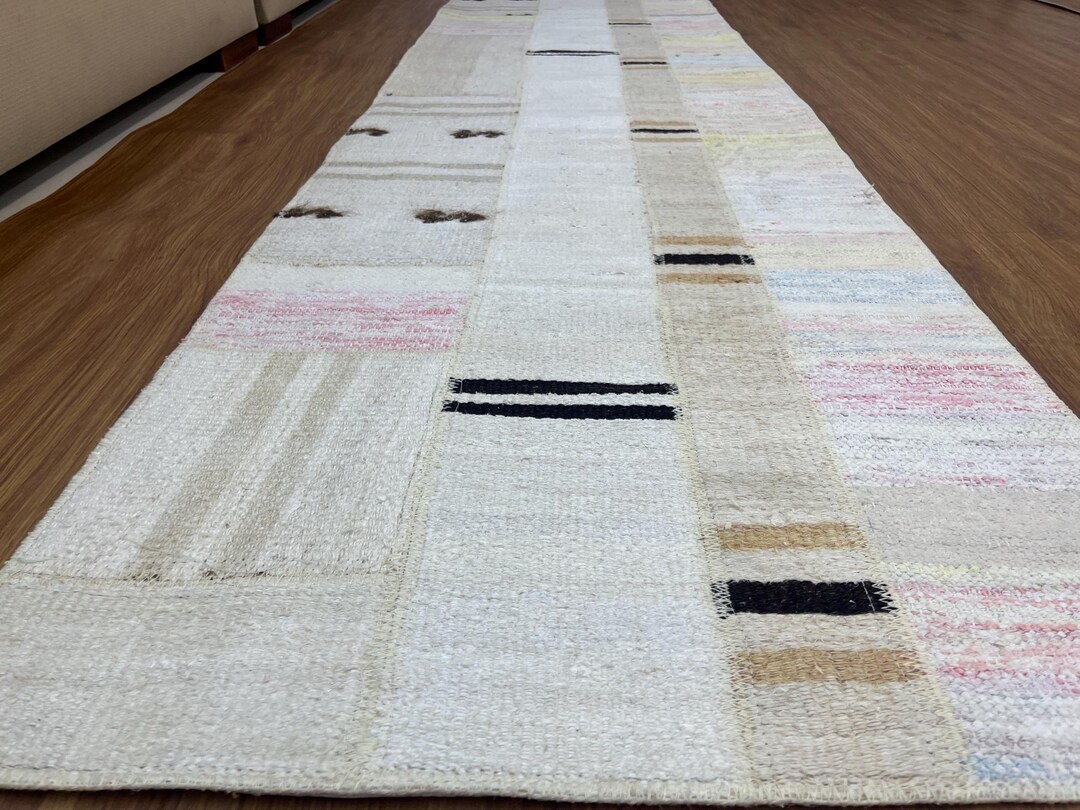 トルコ　ヴィンテージラグ　ランナーラグ ヴィンテージ トルコ麻キリム ランナーラグ：2x7 廊下用ラグ - Etsy 日本