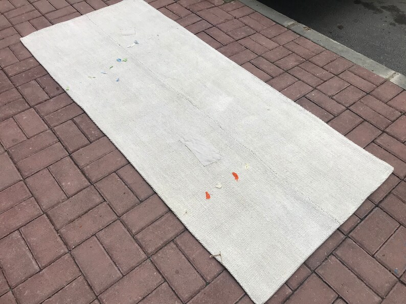 196x84 cm. Hand Made Rug Natural Rug 2/'7x6/'4 Hemp Runner Rug Vintage Runner Decorative Rug Hemp Runner Turk\u0131sh Rug Kilim Rug