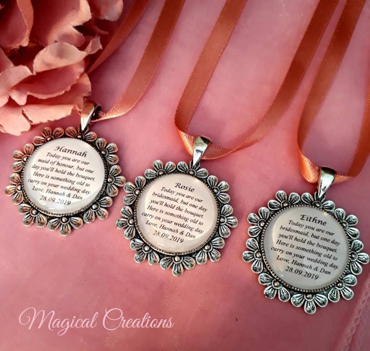 Flower girl hotsell keepsake charm