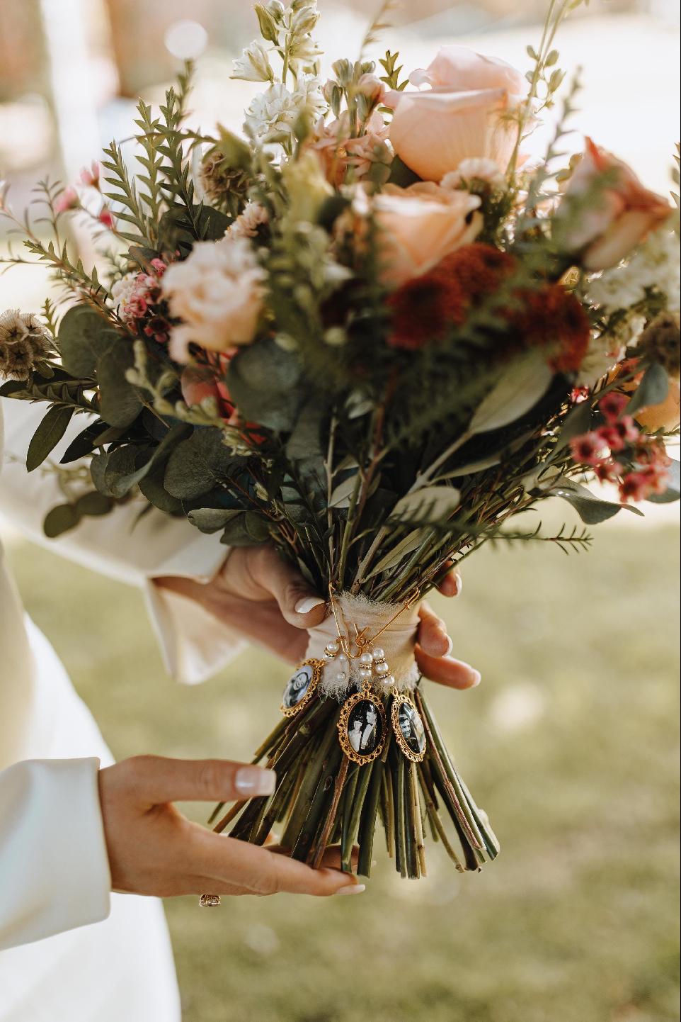 Bouquet Photo Frame Etsy