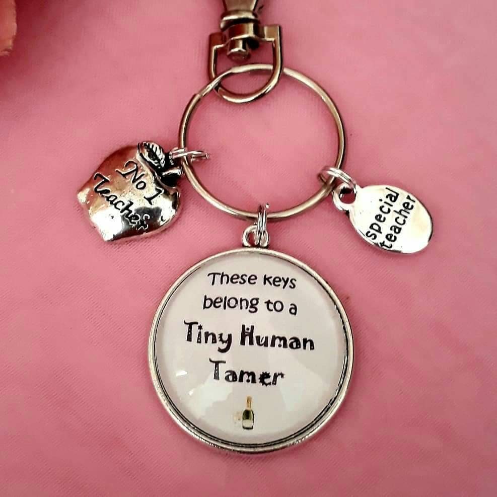 Portachiavi Ape Con Frase Ispiratrice 'Thank You', Regalo Di Ringraziamento Per Insegnanti, Dipendenti E Colleghi, In Acciaio Inox