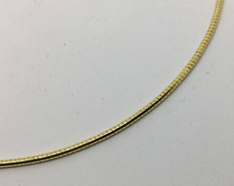Golden Omega circlet for pendants