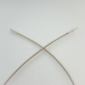 Silver choker durable click closure