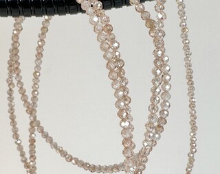 FULU AUTUMN Collana Lunga Bohème Con Perle Di Cristallo E Pietre - Gioiello Fantasia Placcato Argento - Regalo Per Donna, Mamma, Amica