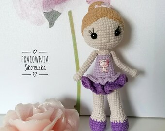 Crochet berry doll, handmade yarn toy, gift idea for girl, photo shoots prop