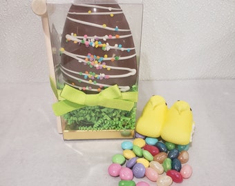 SMASH EGG with Peep,Jelly Beans, and Easter M&M's