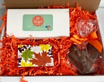 Thanksgiving Fudge/Chocolate Turkey Box/Thanksgiving Gift/Treats/Gift Box/Thanksgiving