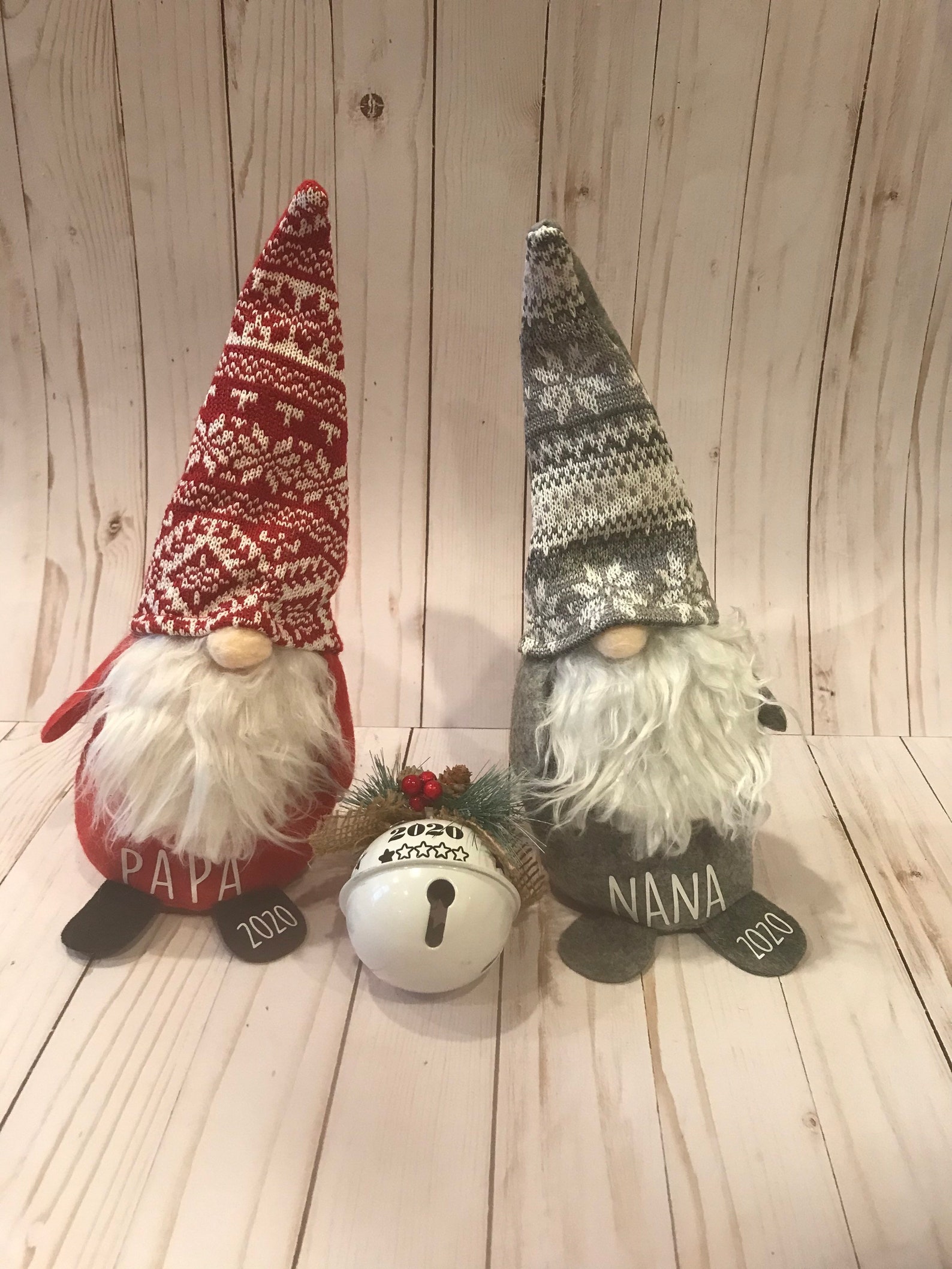 Personalized christmas gnomes family gnomes holiday gnomes Etsy