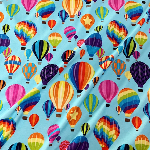 Hot Air Balloon Fabric Etsy UK