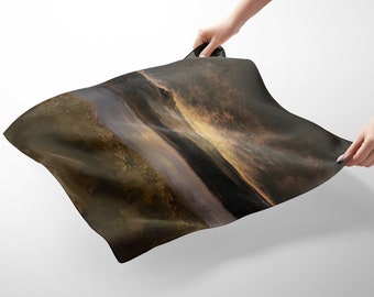 Silk Tarot Cloth, Altar and Tarot Spread Cloth, Decorative Silk Accessory for Rituals, Home Decor and Table Styling