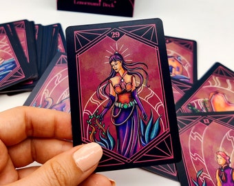 Lenormand deck, lenormand, oracle deck, tarot deck, lenormand cards, divination