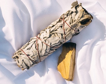 Sacred Sage Smudge Stick, Purify Your Space with Ancient Wisdom, Organic White Sage Bundle, Spiritual Cleansing Tool for Positive Energy