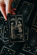 Ame Tarot Deck for Beginners, Black And Gold Tarot Card Deck, Unique Tarot Decks, Black Tarot Deck, Rider Waite Tarot Deck, Tarot Reading