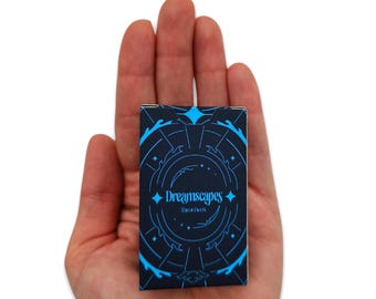 Dreamscapes Mini Tarot Deck, Pocket Size Tarot Cards for Travel with Digital Guidebook, Compact Tarot for On the Go Readings